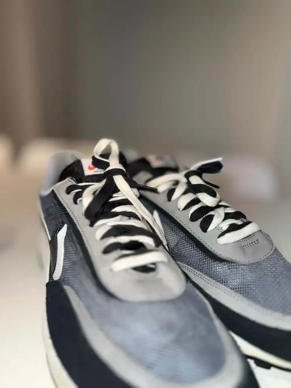 Nike x sacai LDWaffle Black Anthracite Size 14 BV0073-001